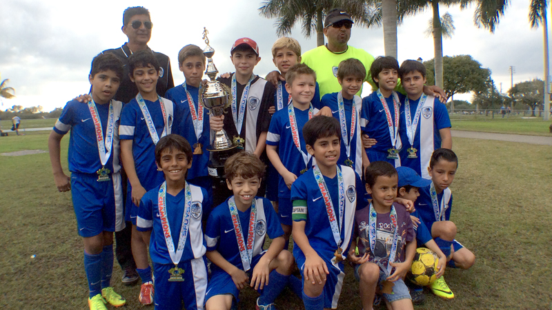 U11 Blue Champions Regular Season 2014 SFUYSA