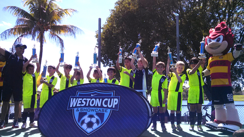 U8 White Champion Weston Cup