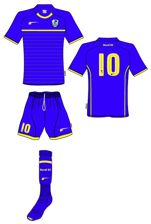 Doral Soccer Club Uniforms