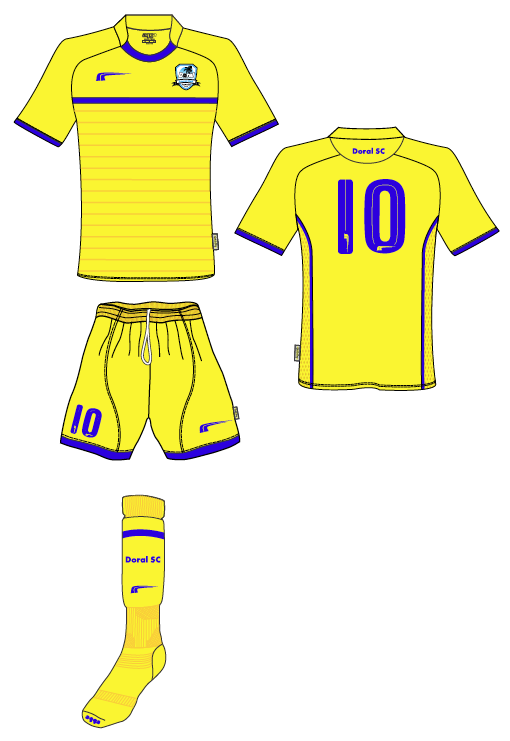 Doral Soccer Club Uniforms
