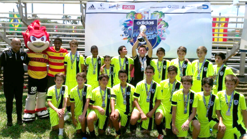 U14 White Coach Marcos Colman – Mega Cup Tournament sub-champions