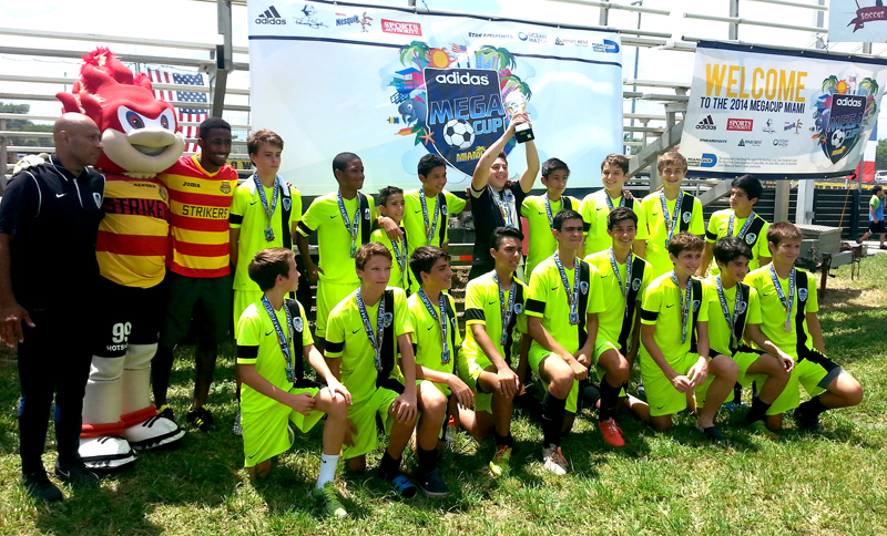 U14 White Coach Marcos Colman – Mega Cup Tournament sub-champions