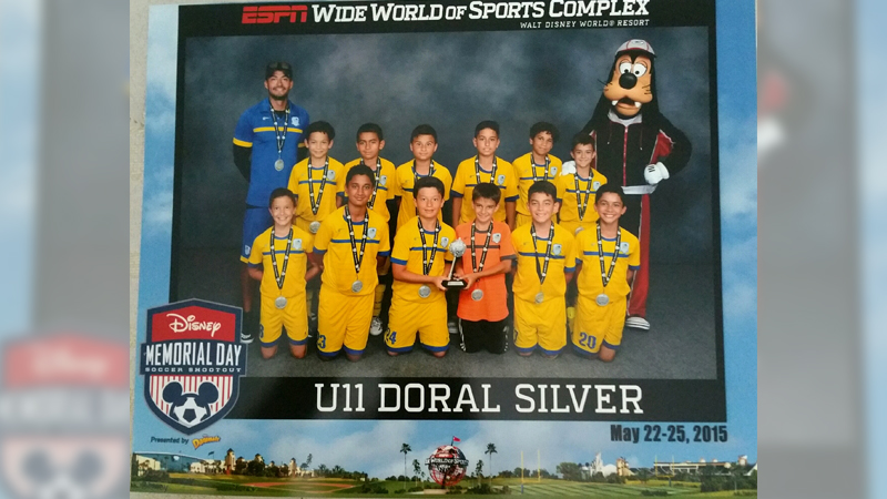 U11 Blue Finalist Disney Memorial Day May 2015