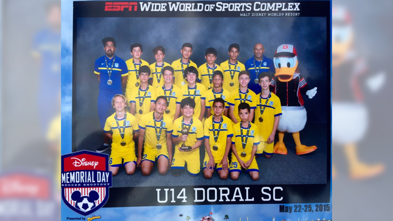 U14 Blue Semi-Finalist – Disney Memorial Day  May 2015