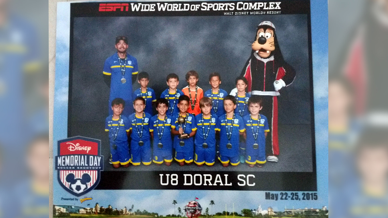 U8 White Semi Finalist Disney Memorial Day May 2015