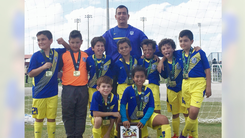 U9 Blue Champions Thanksgiving gold cup 2015