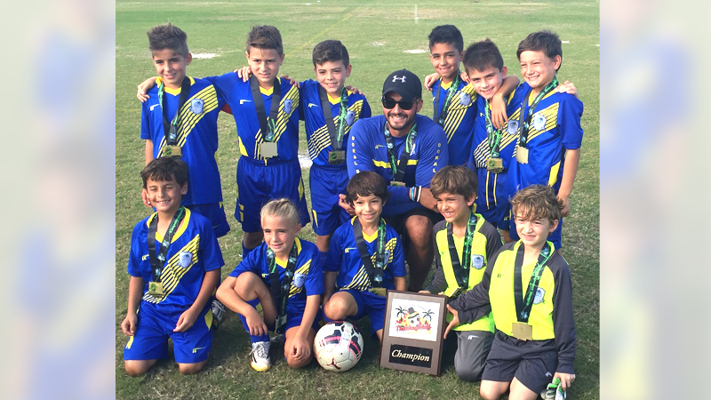U9 White Champions Thanksgiving gold cup 2015
