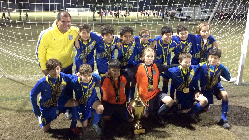 Doral Soccer U11 WHITE CHAMPIONS Naples_2016