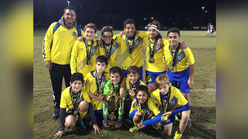 Doral Soccer U12 RED CHAMPIONS Naples_2016 2