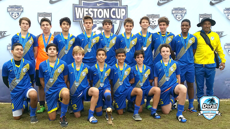 U15 White Champion's Weston Cup President day 2016