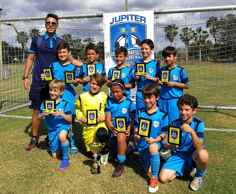 U10 White Champion's Jupiter President Day.