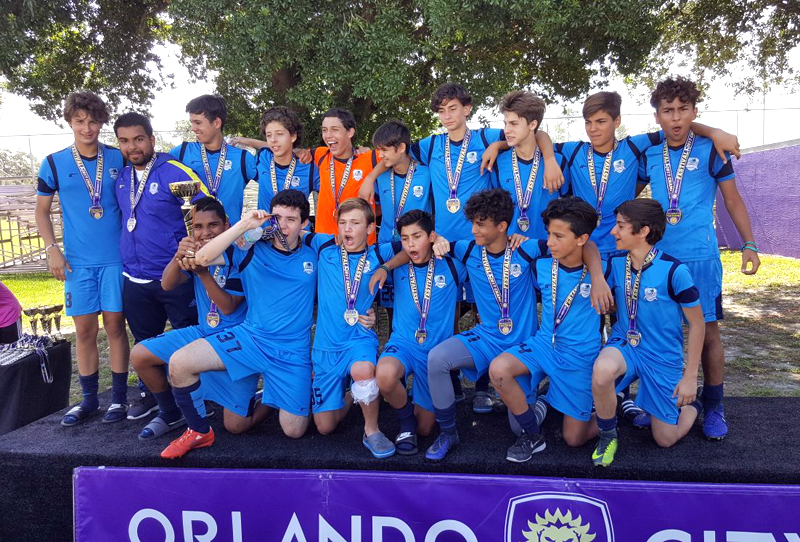 Doral U15 Blue Champion Orlando City Tournament May 2017