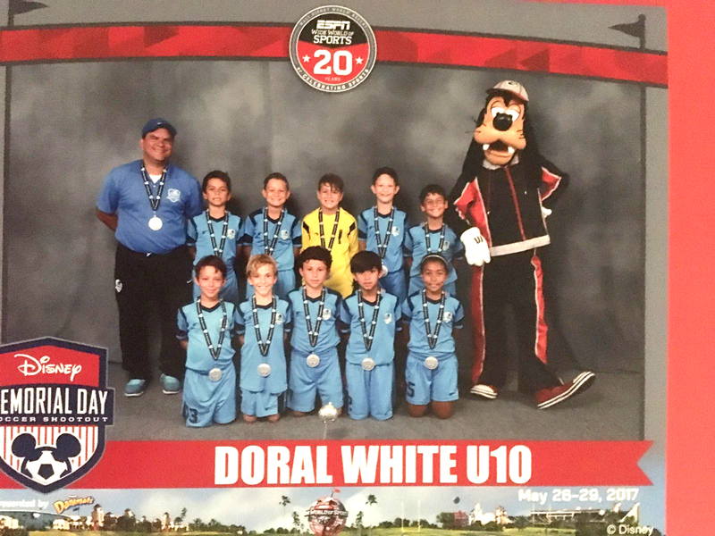 Doral U10 White Finalist