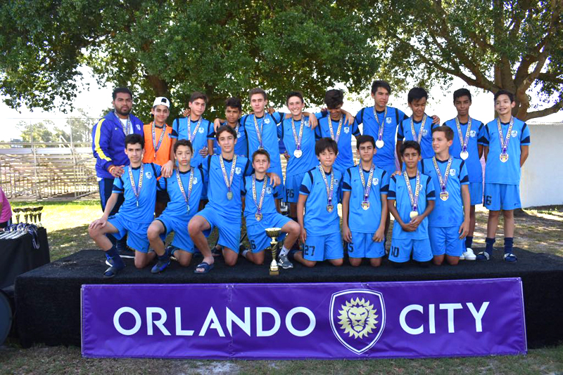 U14 White Champion Orlando City Tournament May 2017