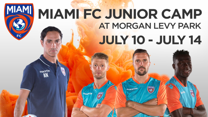 Miami FC Junior Camp Announced in Partnership with Doral Soccer Club and  Italian Soccer Academy – Doral Soccer Club