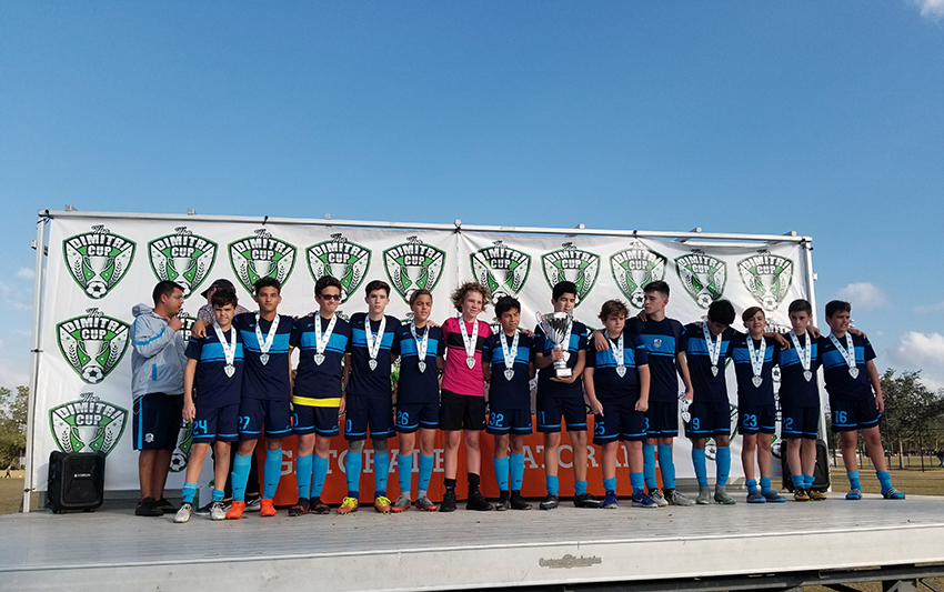 U14 Blue Finalist DIMITRI CUP 2018