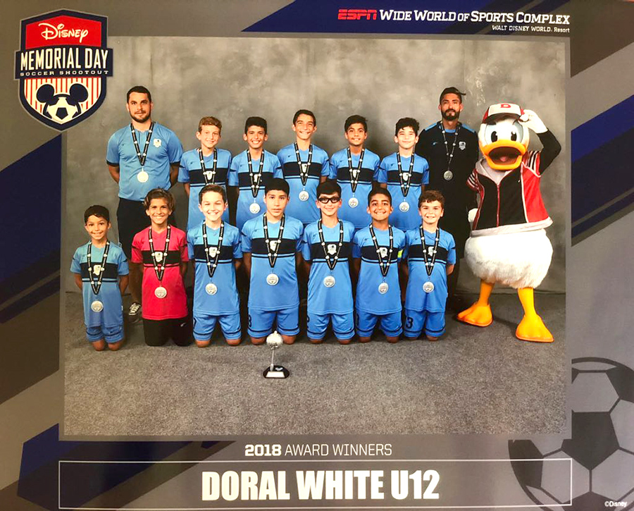 Disney Memorial Day Doral White U12 ESPN 