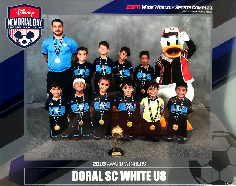 U8 White Champion’s Disney 2018