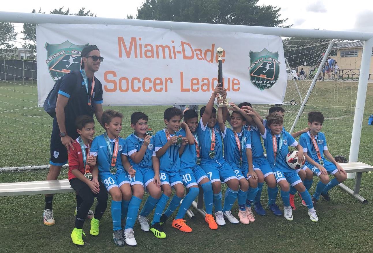 U10 White Champion"s MDSL Nov 2018