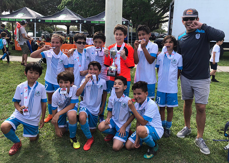 U11 Blue Finalist Miramar Cup