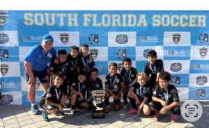 U9 Elite Coach Carlos Fonseca Champion’s South Florida Soccer Cup